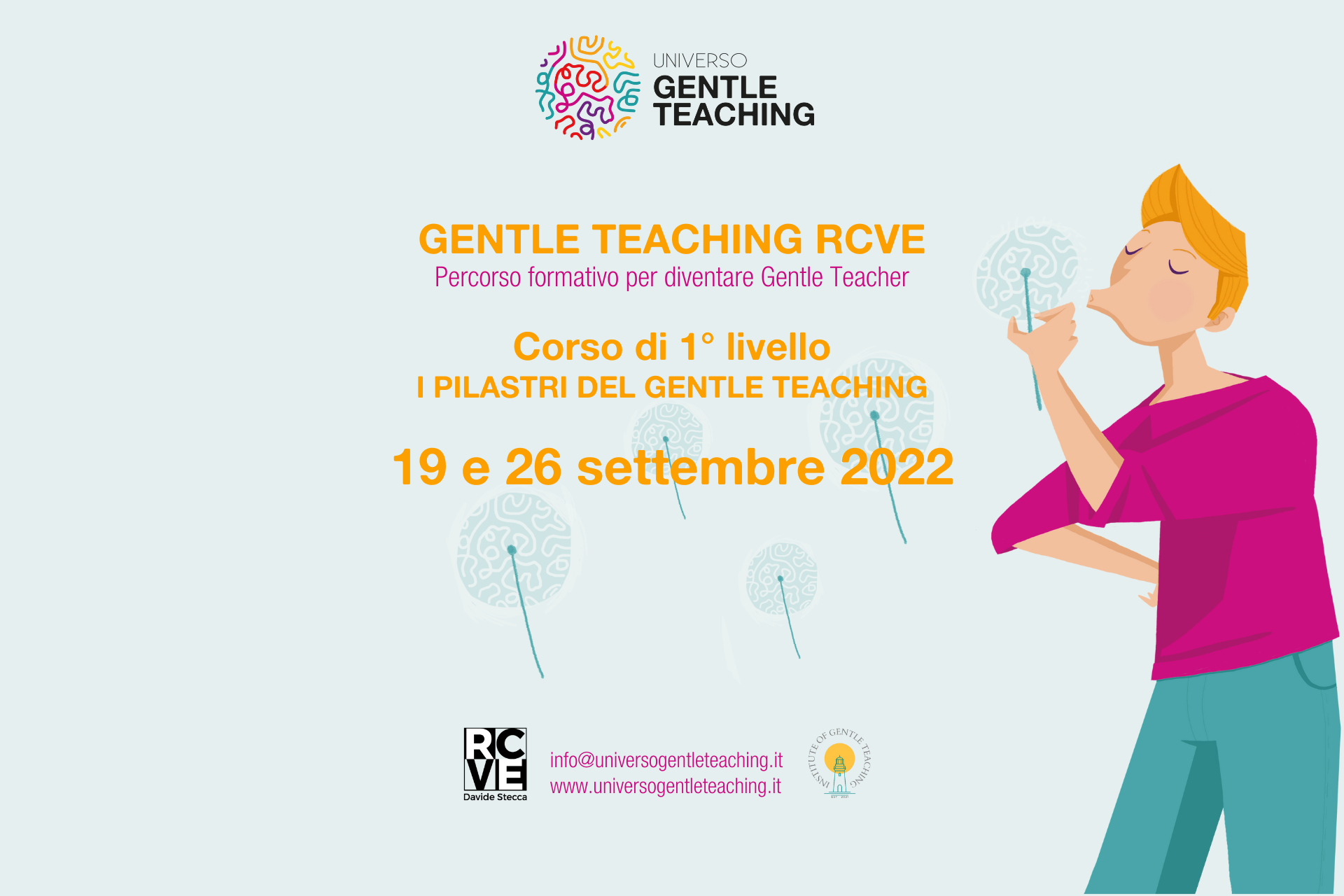 Corso formazione Gentle Teaching primo livello - Universo Gentle Teaching